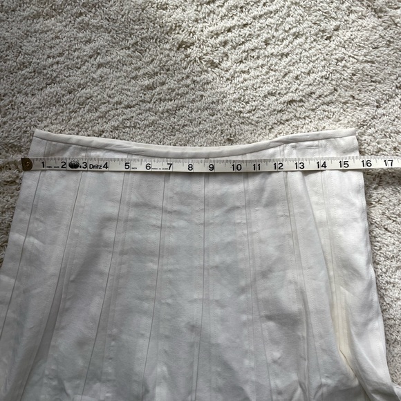 White Midi Skirt by Calvin Klein - Picture 4 of 7